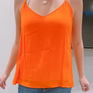 Orange camisole